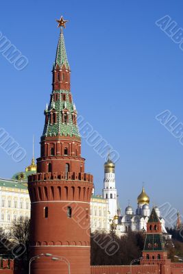 Red star and tower