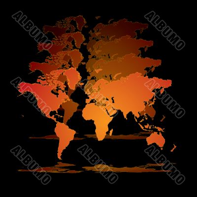 world hologram