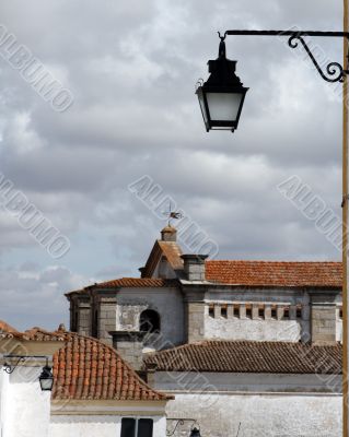 Roofs of Evora, Portugal
