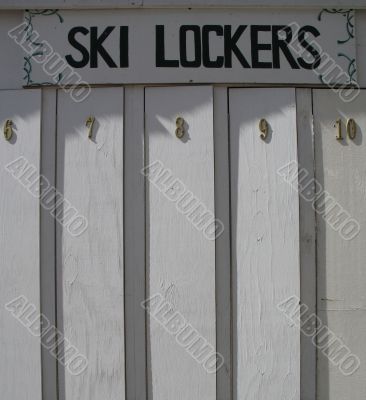 ski lockers