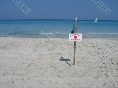 lifeguard sign