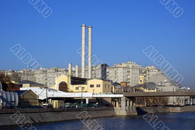 River and station