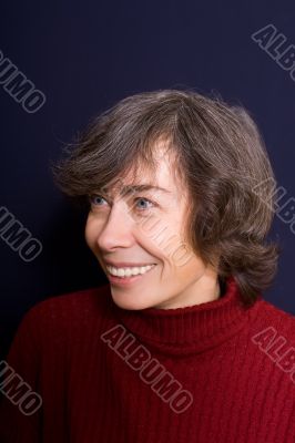Smiling woman