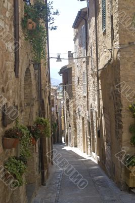 Spello - Typical street