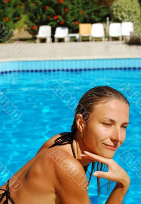 Near pool