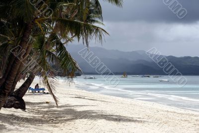 White beach
