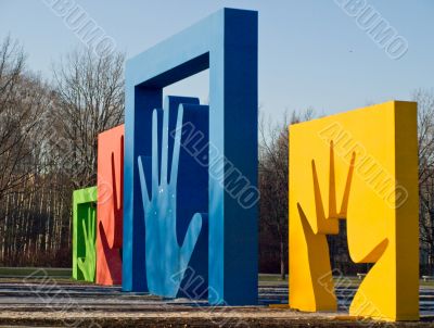 Sculptural composition