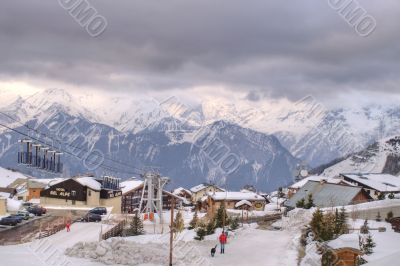 Ski vacation in Alpes