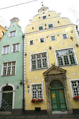 Riga - capital of Latvia. Old Town