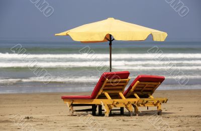 Bali beach