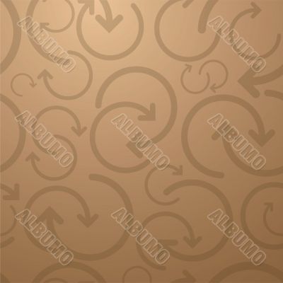 golden seamless arrow