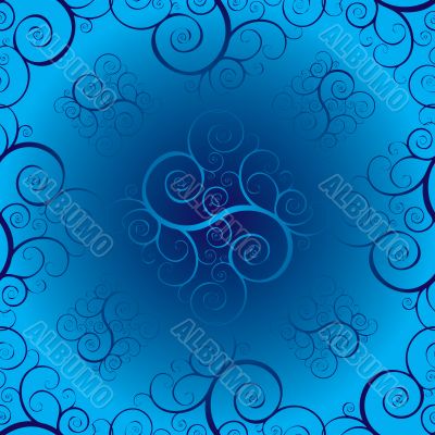 seamless twisted blue