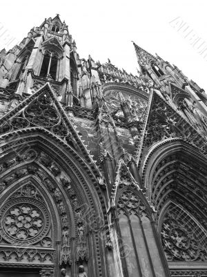 St. Ouen cathedral in Rouen