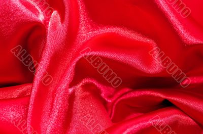 red satin background
