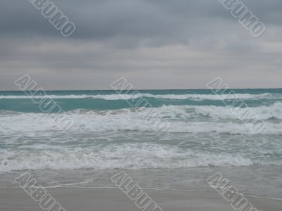 blue tropical ocean view
