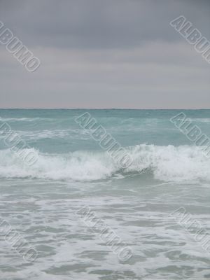blue tropical ocean view
