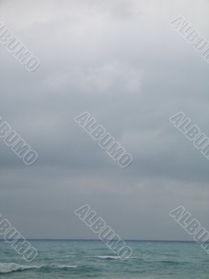 blue tropical ocean view