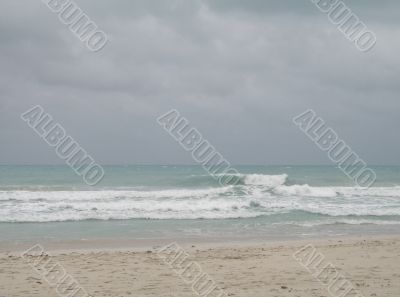 blue tropical ocean view