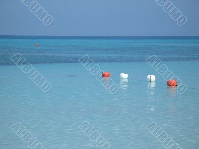 blue tropical ocean view