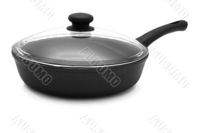 Pan with a glass lid