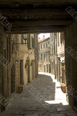 Santa Fiora (Tuscany) - Old street