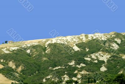 Landscape in Val d`Orcia (Tuscany)