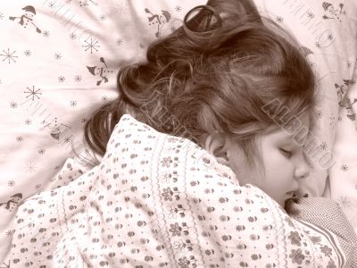 sleeping child