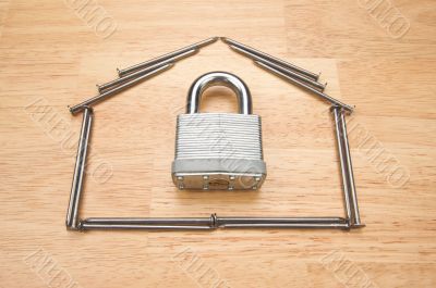 House of Nails with Lock
