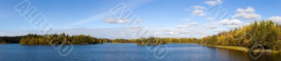 Lake in autumn