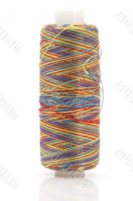 Multicolored sewing rolls