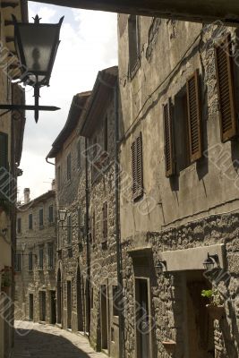 Santa Fiora (Tuscany) - Old street