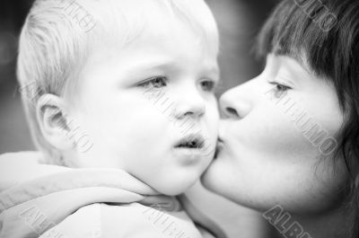 Mother and baby