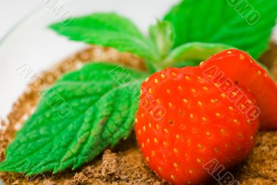 strawberry & mint