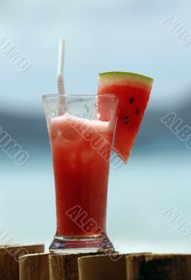 water-melon juice