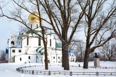 Theodor cathedral in winter