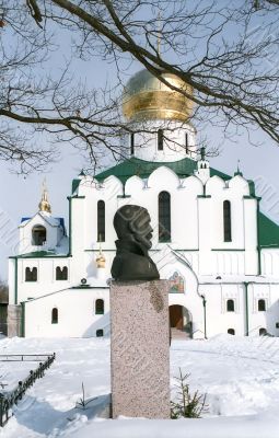 Tzar Nikolay monument and Theodor Cathedral