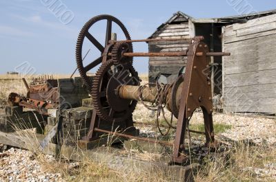 Old winch