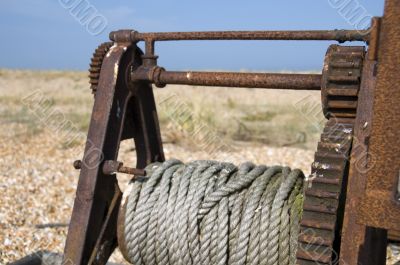 Old winch