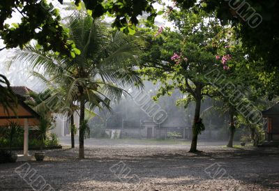 Asian village