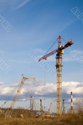 The building beginning