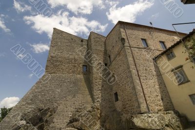 The castle of Arcidosso (Tuscany)