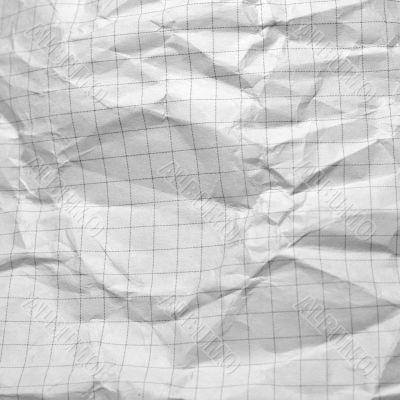 wrinkled paper