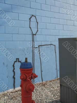 red fire hydrant