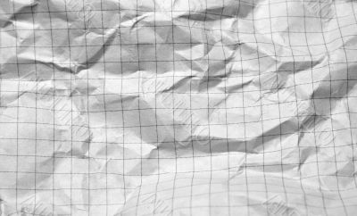wrinkled paper