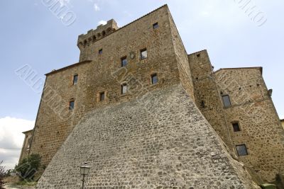 The castle of Arcidosso (Tuscany)
