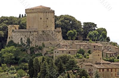 Sarteano (Tuscany) - The castle