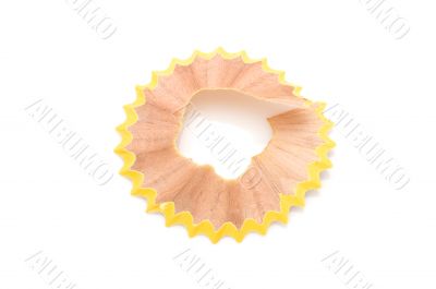 Yellow Shavings from pencils
