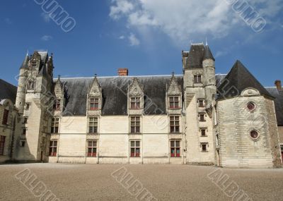 Medieval french castle