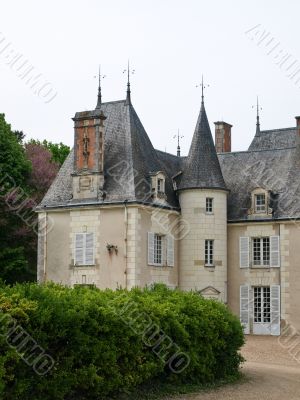 Classical french castle in Loir