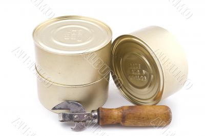 canned goods close up